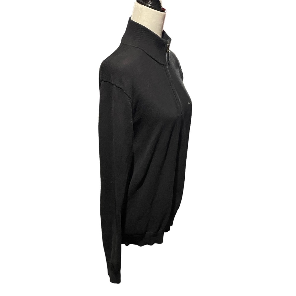 Michael Kors Quarter Zip Black Knit Pullover Sweater
Size Small, Long Sleeves - Picture 5 of 8